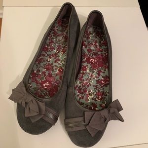 Sperry top-sider grey flats